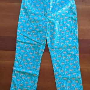 Lilly Pulitzer, Cotton Cropped Pants, Women's Size 10